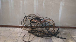 Kablo Hırsızları Yakalandı