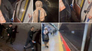 Kadık&ouml;y metrosunda intihar girişimi: Vatandaşlar raylarda y&uuml;r&uuml;d&uuml;