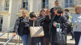 Kadını öldürdü, annesini hapishaneden tehdit etti