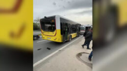 Kamyon İETT Otobüsüne Çarptı: 9 Yaralı