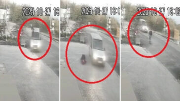 Kan Donduran G&ouml;r&uuml;nt&uuml;ler! Eniştesine Ara&ccedil;la &Ccedil;arpıp Ka&ccedil;tı