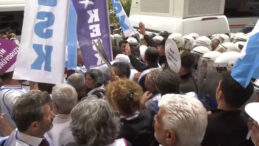 KESK Üyelerinin Bakanlığa Yürüyüşü Engellendi