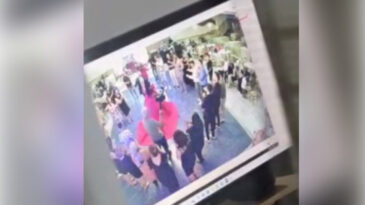 Kına Gecesi Kabusa D&ouml;n&uuml;şt&uuml;: Dev Avize Gelinin &Uuml;zerine D&uuml;şt&uuml;