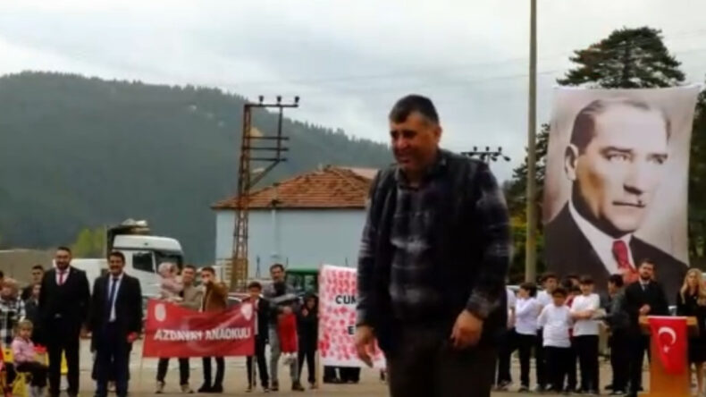 Kızı Gösteri Yapabilsin Diye Minderleri Atkısıyla Kuruttu