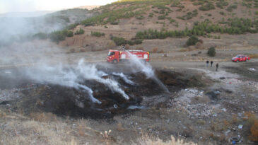 Konya'da Ormanlık Alanda Yangın &Ccedil;ıktı
