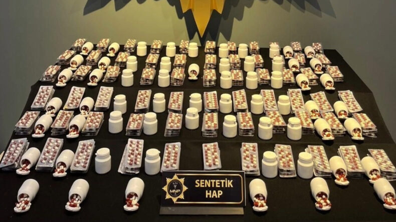 Malatya'da 7.881 Uyuşturucu Hap Ele Geçirildi