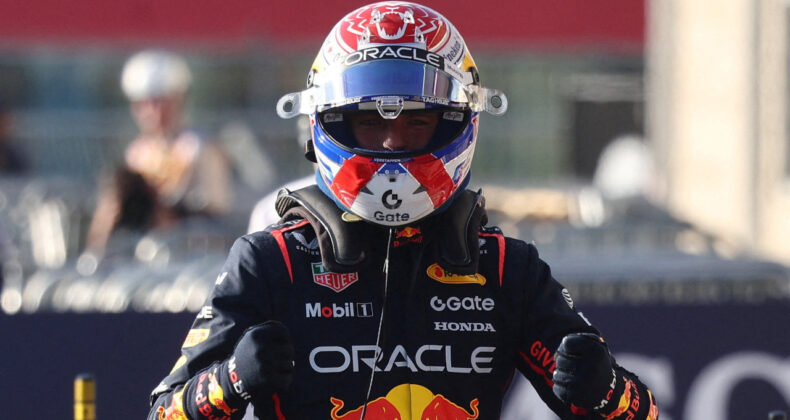 Max Verstappen ABD'de Pole Pozisyonunu Kaptı, Efsaneyi Geçti