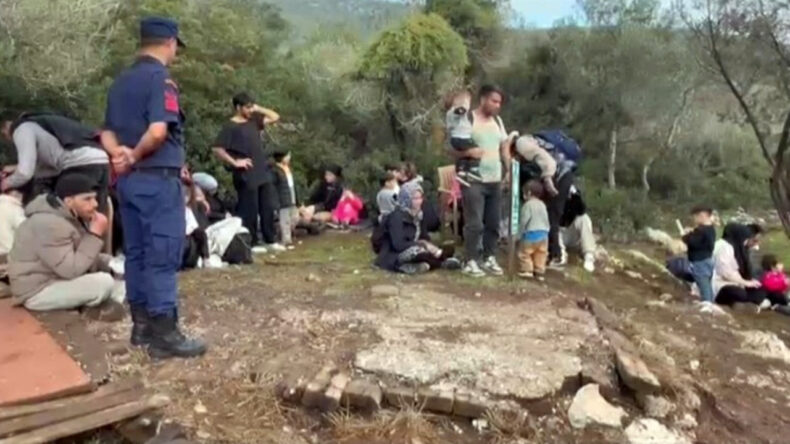 Milas&rsquo;ta 33 &Ccedil;ocuk D&acirc;hil 74 D&uuml;zensiz G&ouml;&ccedil;men Ele Ge&ccedil;irildi