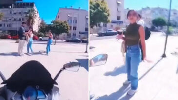 Motosikletli Ş&uuml;pheli G&ouml;zaltına Alındı, Vatandaşları Korkuttu