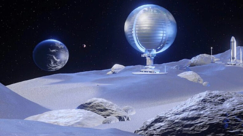 NASA, Ay'da Yaşam İçin "Cam Kubbe" Projesini Tanıttı