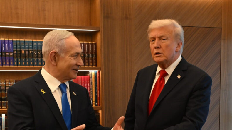 Netanyahu'dan Trump'a Altın Barış Güvercini