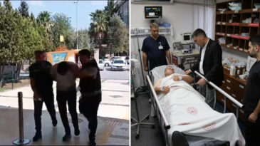 N&ouml;bet&ccedil;i Polisi Bı&ccedil;akla Yaralayan Saldırgan Tutuklandı