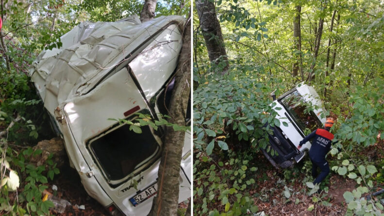 Ordu’da minibüs devrildi: 11 yaralı