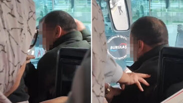 Otob&uuml;s Şof&ouml;r&uuml;ne 'Kızıma Neden Bağırdın' Saldırısı