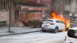 Park Halindeki Ara&ccedil; Alevlere Teslim Oldu