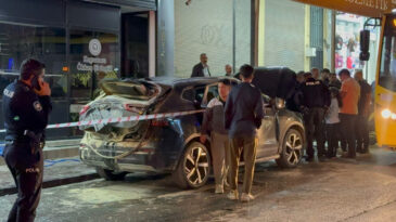 Park Halindeki Ara&ccedil;ta Mutfak T&uuml;p&uuml; Patladı