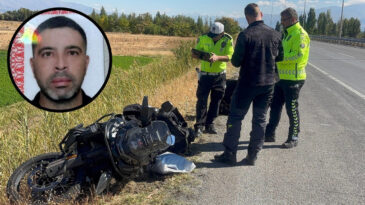 Rusya'dan Yola Çıkan Motosikletli Erzincan'da Hayatını Kaybetti