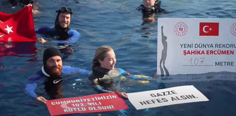 Şahika Ercümen Dalış Anı