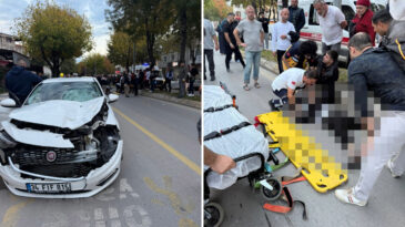 Sakarya&rsquo;da Otomobilin &Ccedil;arptığı Kadın Kurtarılamadı