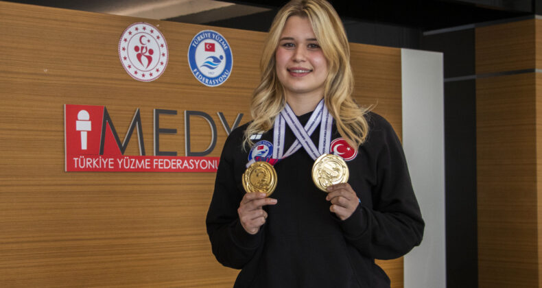 Şampiyon Defne Kurt, altın madalyasını Gazzeli çocuklara armağan etti