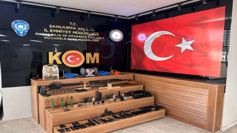 Şanlıurfa'da Silah Atölyesine Baskın: 4 Kişi Gözaltında