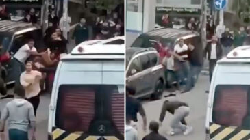 Sokak Ortasında Gergin Anlar: Esenyurt'ta &ldquo;Laf Atma&rdquo; Kavgası