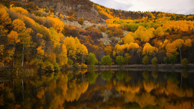 Sonbaharın Büyüsü: Çubuk Karagöl’de Renklerin Dansı