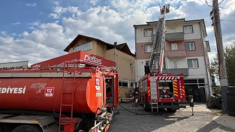 Tamir İşlemi Sırasında Yangın Çıktı