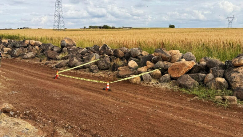 Tarlasında Patlamamış Top Mermisi Buldu