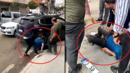 Tartıştığı kişiyi cipiyle ezdi