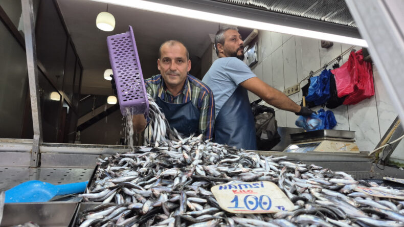 Tezgahta Palamutun Yeri Hamsiye Kaldı