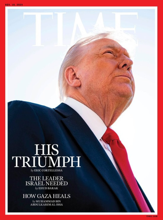 Trump Time Dergisi Kapağı