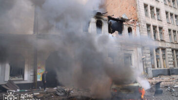 Ukrayna'da Kreşe Saldırı Gerçekleşti