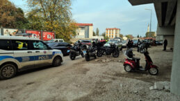 Üç Tekerlekli Elektrikli Bisiklet, Otomobilin Altında Kaldı