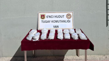 Van Hudut Hattında 18 Kilo Uyuşturucu Ele Ge&ccedil;irildi