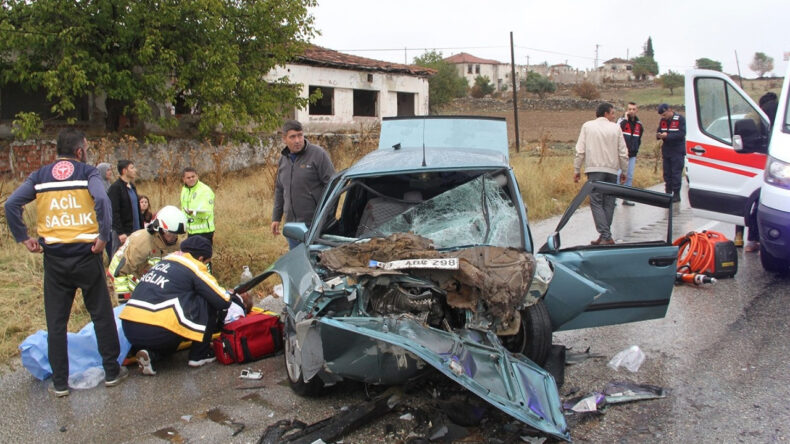 Yağmur Kazası Trajik Sonu&ccedil;lar Doğurdu: 1 Bebek Hayatını Kaybetti, 5 Yaralı