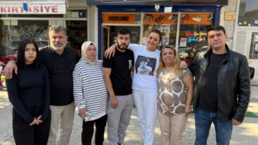 Yasemin Minguzzi, Hakan &Ccedil;akır&rsquo;ın Ailesini Ziyaret Etti