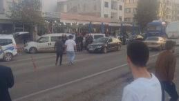 Yaşlı Kadına Tanker Çarptı