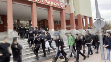 İş Yeri Kurşunlayan Su&ccedil; &Ouml;rg&uuml;t&uuml;ne Yapılan Operasyon: 12 Tutuklama