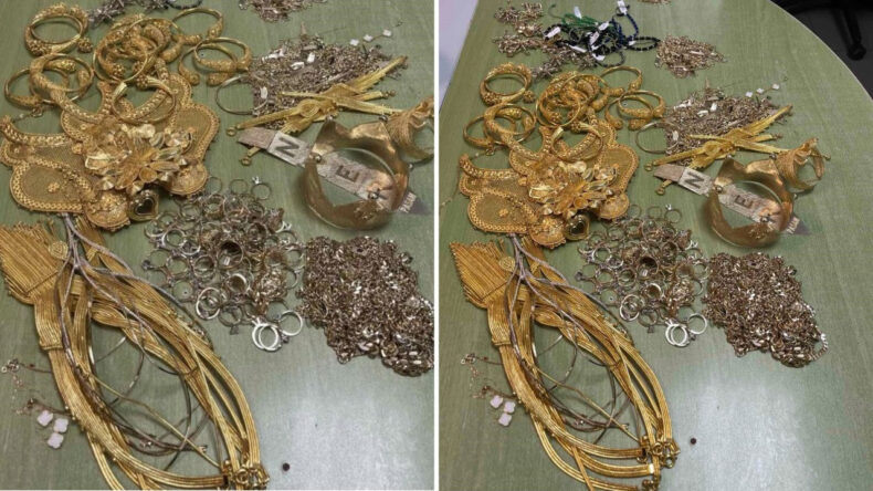 Yoğurt Kovası İçinden Değerli Altın Eşyalar Çıktı