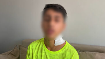 'Katliam yapacağım' dedi, boynundan bı&ccedil;akladı, serbest kaldı
