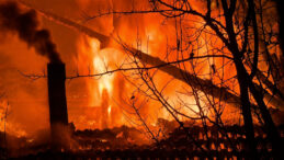 150 Yıllık Tarihi Konağa Yangın: Son Anda Kurtuldular