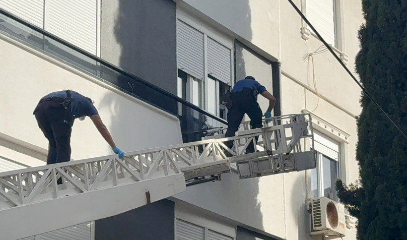 Onur Doker'in bulunduğu evin içi