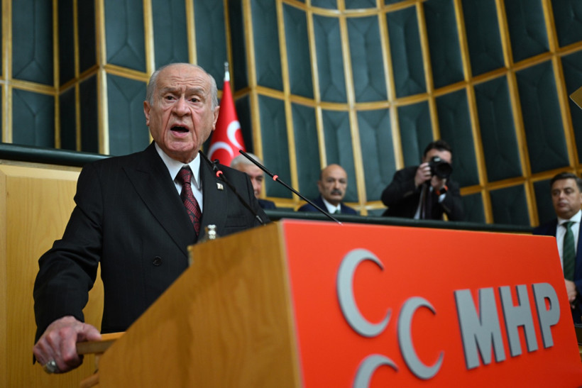 Devlet Bahçeli Toplantı Anı