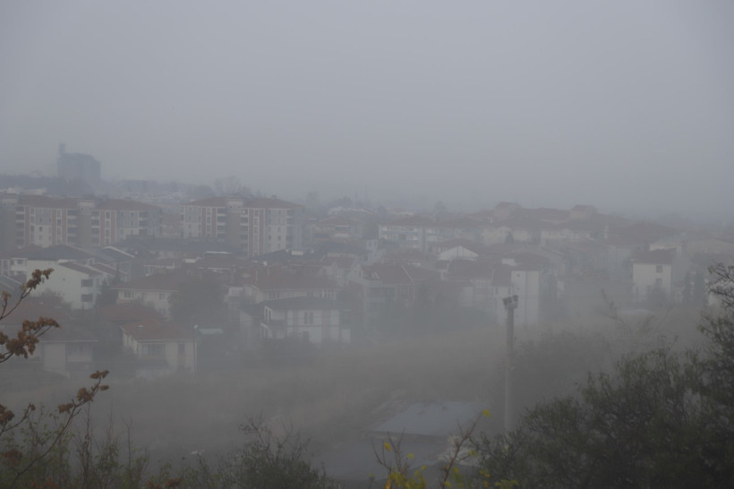 Edirne Sabaha Sisle Uyanıyor