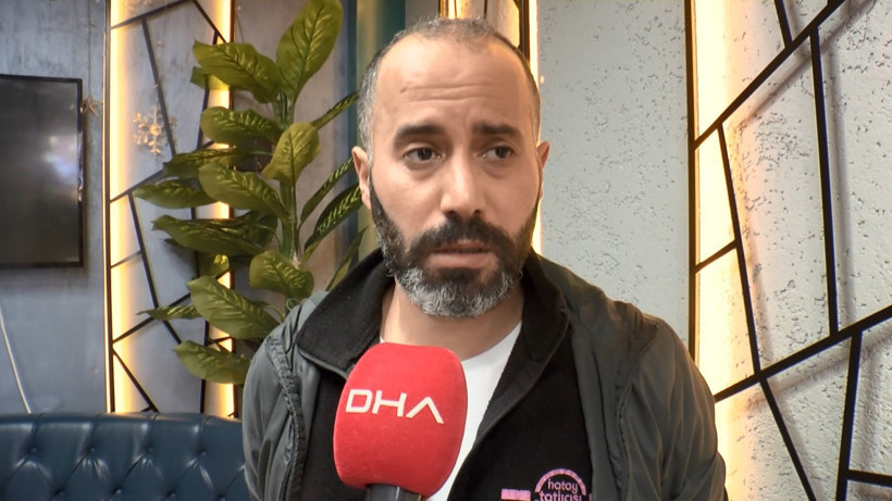 Saldırı sonrası pastane önünde yaşananlar