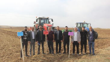 5 Farklı Ekmeklik Buğday İlk Kez Toprakla Buluştu