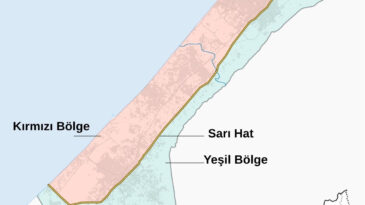 ABD'den Tartışma Yaratan Yeni Gazze Haritası