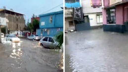 Adana'da Kısa Süreli Sağanak Yağışlar Hayatı Olumsuz Etkiledi