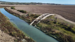 Adana’da Baraj Suları Geri Çekildi, Alman Köprüsü Ortaya Çıktı